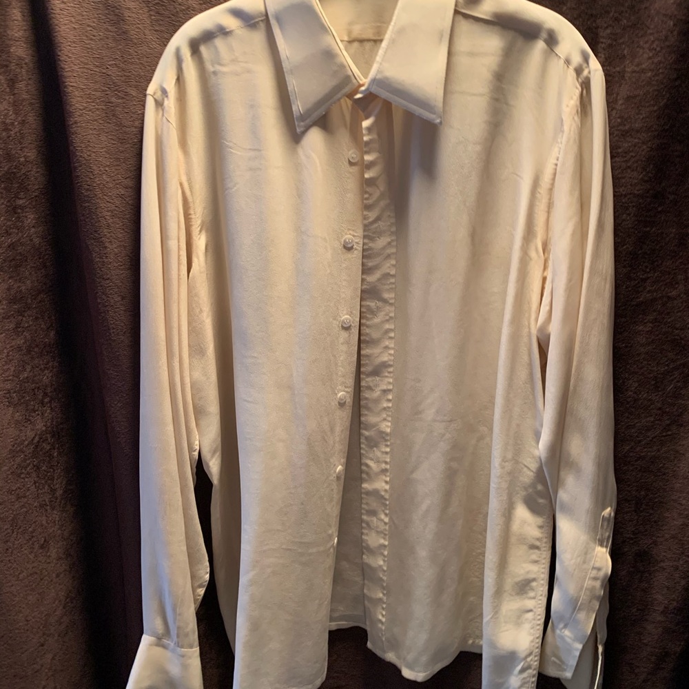 100% silk shirt